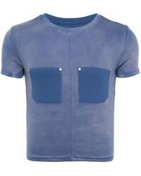 Dion Lee - Ribgebreid T-shirt - Lyst