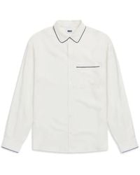 KROST - Piping-Detail Chest-Pocket Shirt - Lyst