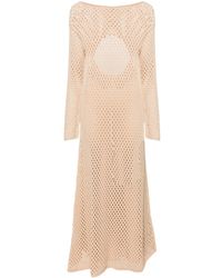 Semicouture - Baumwoll-Maxikleid - Lyst
