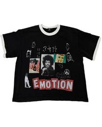 Mixed Emotions - Static Graphic-Print Ringer T-Shirt - Lyst