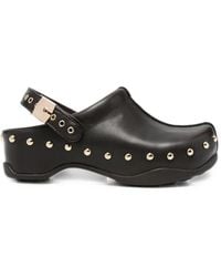Scholl - Pescura Phoebe Stud-Embellished Mules - Lyst