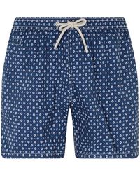 MC2 Saint Barth - Lighting Micro Floral-Print Swim Shorts - Lyst