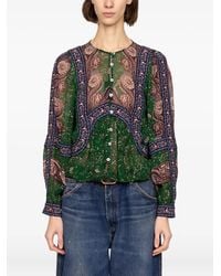 Sea - Melba Long-Sleeve Blouse - Lyst