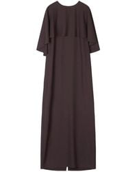 Stylein - Maxine Cape-Detail Dress - Lyst