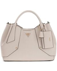 Guess - Darcy Logo-Plaque Tote Bag - Lyst