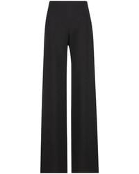 Gucci - High Waist Broek Met Wijde Pijpen - Lyst