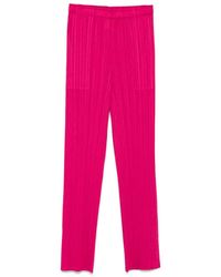 Pleats Please Issey Miyake - Plissierte Hose - Lyst