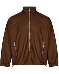 Song For The Mute - Half-Zip Drawstring-Hem Pullover Jacket - Lyst