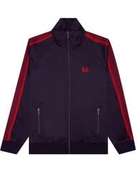 Needles - Side-Stripe Butterfly-Embroidered Jacket - Lyst