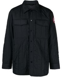 Canada Goose - Carlyle Quilted Shirt Jacket - Men's - Polyamide/lyocell - Lyst