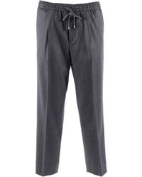 Briglia 1949 - Elasticated-Waistband Trousers - Lyst