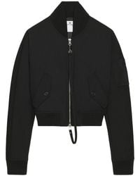 Courreges - Cropped Bomberjack - Lyst