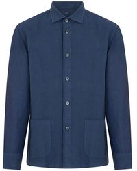Fedeli - Camisa Con Bolsillo De Parche - Lyst
