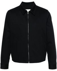 Sandro - Zipped Cotton Shirt Jacket - Lyst