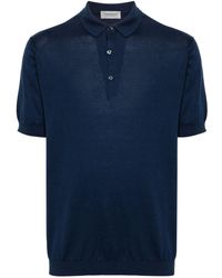 John Smedley - Cotton Polo Shirt - Lyst