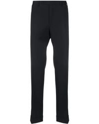 Canali - Straight-Leg Wool Tailored Trousers - Lyst