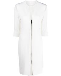 Genny - Cut-out Fitted Midi Dress - Lyst