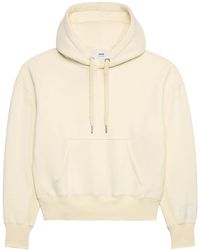 Ami Paris - Hoodie À Lien De Resserrage - Lyst