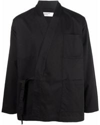 Universal Works - Wrap-Style Cotton Jacket - Lyst