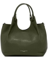 Gianni Chiarini - Pebble-Textured Top-Handle Tote Bag - Lyst
