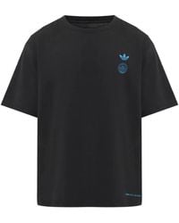 adidas - X Bad Bunny Lisba Logo-Print Cotton T-Shirt - Lyst