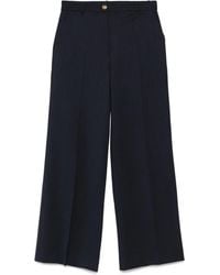 Sandro - Pantalon Droit À Fines Rayures - Lyst
