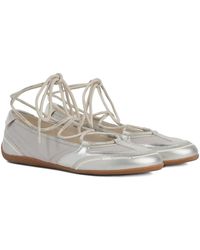 KARL LAGERFELD - Altia Ballet Flats - Lyst