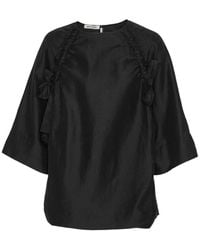 Henrik Vibskov - Insurance Bow-Detail Blouse - Lyst