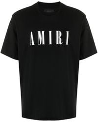 Amiri - T-shirt noir à logo - Lyst