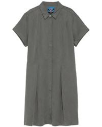 SPORT b. by agnès b. - Short-Sleeves Mini Shirt Dress - Lyst