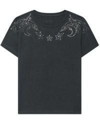 Zadig & Voltaire - Strass-Embellished Alys T-Shirt - Lyst