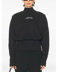 Jean Paul Gaultier - Mock-Neck Long-Sleeve Sweatshirt - Lyst