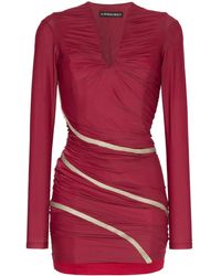 Y. Project - Fitted Draped Maxi Dress - Lyst