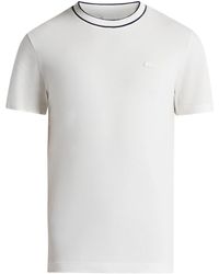 Lacoste - Logo-Patch T-Shirt - Lyst