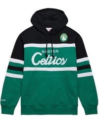 Mitchell & Ness - X Boston Celtics Hoodie À Manches Longues - Lyst