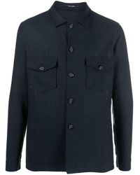 Tagliatore - Button-down Fitted Jacket - Lyst