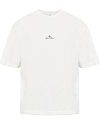 Stone Island - Logo-Embroidered T-Shirt - Lyst