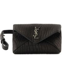 Saint Laurent - Cassandre-plaque Wallet - Lyst