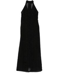 Alysi - Halterneck Maxi Dress - Lyst