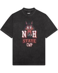 Neighborhood - Graphic-Print Crew Neck T-Shirt - Lyst