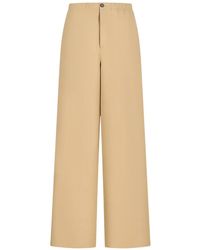 Jil Sander - Broek Met Wijde Pijpen - Lyst