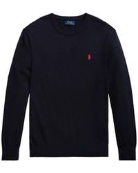 Polo Ralph Lauren - Long-Sleeve Logo-Detail Sweater - Lyst