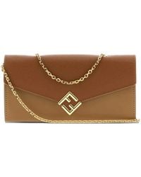 Fendi - Wallet On Chain Ff Diamonds - Lyst