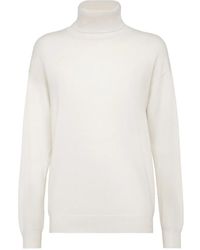 Brunello Cucinelli - Mock-Neck Cashmere Jumper - Lyst