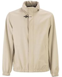 Fay - Hood Bomber Jacket - Lyst