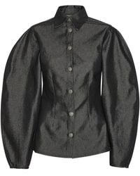 ROTATE BIRGER CHRISTENSEN - Camisa de manga farol - Lyst
