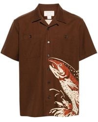 Filson - Camisa con estampado de peces - Lyst