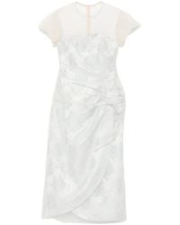 Simone Rocha - Layered Gathered Midi Dress - Lyst