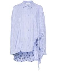 The Attico - Gestreepte Blouse - Lyst