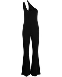 Pinko - Cut-out Flared-leg Jumpsuit - Lyst